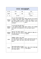 만4세 부모상담일지 40명 80Page (교사종합의견 포함) - 부모면담일지,부모상담일지,개별면담일지-17