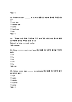 [생활속에서 배우는 스페인어 중간 족보] 생활속에서 배우는 스페인어 중간고사 기출문제 족보 (생활속에서 배우는 스페인어 중간 족보+정답)-10
