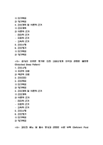간호진단 Case 연구 (갑상선기능항진증,긴박성 요실금,난소낭종,골다공증,무력감,변비,설사,급성췌장염,수면박탈,뇌경색)-5