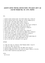 (삼성전자 DX부문 면접자료) [네트워크사업부] 구매 2026년 상반기 3급 신입사원 면접질문기출, 1분 스피치, 면접족보-1