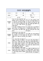 만5세 부모상담일지 40명 80Page (교사종합의견 포함) - 부모면담일지,부모상담일지,개별면담일지-15