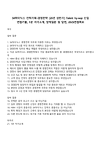 SK하이닉스 전략기획-경영전략 [26년 상반기] Talent hy-way 신입 면접기출, 1분 자기소개, 압박질문 및 답변, 2025면접족보-1