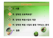 [환경행정] 성공적인 환경 거버넌스 사례 -서울 양재천-2