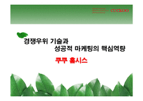 [국제경영전략] 쿠쿠 홈시스 쿠쿠홈시스 경쟁우위 기술과 성공적 마케팅의 핵심역량-1