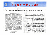 [정치학] 한국 정치사의 민주화 운동-19