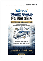 [한국철도공사 토목직 상황면접] 코레일 토목직 면접기출 및 실제 후기 및 기출문제 60선-1