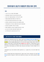 현대자동차 생산직 면접 합격 자료-1