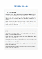 한국철도공사 자기소개서-1