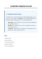 서수원우체국 우정실무원 자기소개서-1