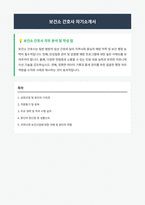 보건소 간호사 자기소개서-1