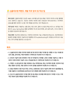 CJ올리브영 백엔드 개발 자기소개서-1
