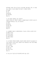 (미래정보기술의 이해 기말 기출문제 족보) 미래정보기술의 이해 기말고사 기출 족보 61문제와 정답 -4