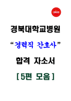[강력추천] 경북대학교병원 경력직 간호사 합격 자기소개서 [5편 모음]-1