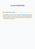 Cariflex 면접 합격자료-1