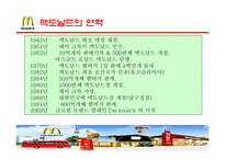 [국제경영론] 맥도날드 성공전략 분석-5