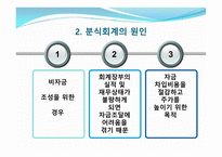 분식회계와 경제적인 파급효과-5