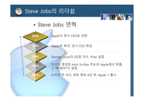 [마케팅] 애플 APPLE사의 성공사례 -CEO Steve Jobs(스티브 잡스)의 마케팅 리더쉽-8
