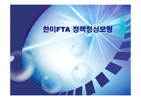 [정책형성론] 한미FTA 정책형성모형-1