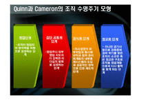조직성장 -조직 수명 주기모형-9