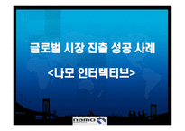 [국제경영] 글로벌 시장 진출 성공 사례 -나모 인터렉티브-1