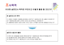 [마케팅론] SK텔레콤 T-WORLD 마케팅전략-5