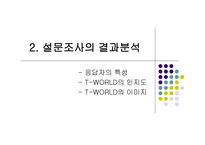 [마케팅론] SK텔레콤 T-WORLD 마케팅전략-7