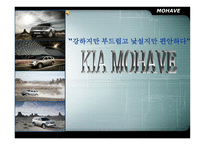 [마케팅] 기아자동차 모하비 마케팅전략-1