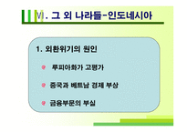 [국제금융론] 외환위기와 환율-14