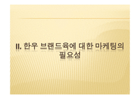 [마케팅] 한우브랜드육의 마케팅전략-4