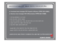 [경영전략] 금호아시아나 경영전략 및 사례 연구-7