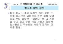 [경영학원론] 기업형태와 기업집중-13