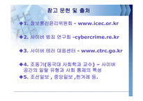[사이버문화] 사이버공간의 일탈사례-19
