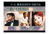 [중국문화] 중국대중가요-11
