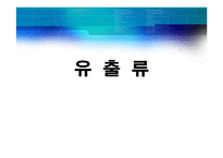 유출류이론 레포트-1