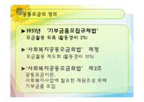 [지역사회복지론] 사회복지공동모금회-5