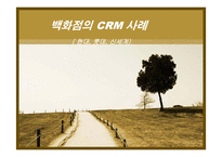 [유통정보] 백화점별 CRM(현대, 롯데, 신세계)-1