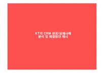 [CRM, 고객관계관리] KT의 CRM 분석을 통한 개선안 제시-20