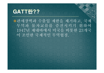 [국제무역] 세계무역기구 WTO-3