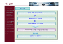 [마케팅] 도요타 렉서스의 브랜드 전략(파워포인트)-14