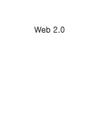 Web 2.0(웹2.0) 요약-1