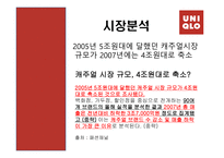 [경영학원론] 유니클로 기업 분석-14