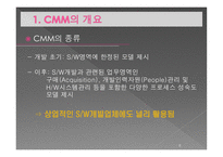 [mis, 경영정보] CMM(Capability Maturity Model)-8