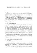 [국제금융] 원화 환율이 우리나라 수출입에 미치는 영향과 시사점-1