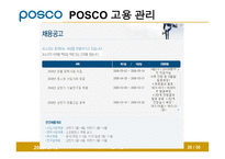 [인사관리] 인사관리 포스코 발표 PPT입니다.(2008/6)-20