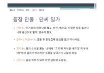 [현대소설론] `단씨의 형제들` 작품분석-13