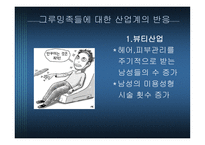 [패션] 그루밍족과 그에 따른 산업동향-12