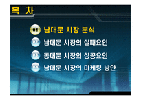 [마케팅원론] 남대문시장 실패사례-3
