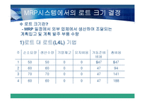 [생산관리, MRP] MRP 시스템 _ 생산관리-10