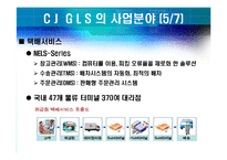 [경영정보, mis] CJ GLS 의 SCM-20