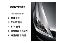 [마케팅] 렉서스(LEXUS)의 한국시장진출 마케팅전략과 성공요인-2
